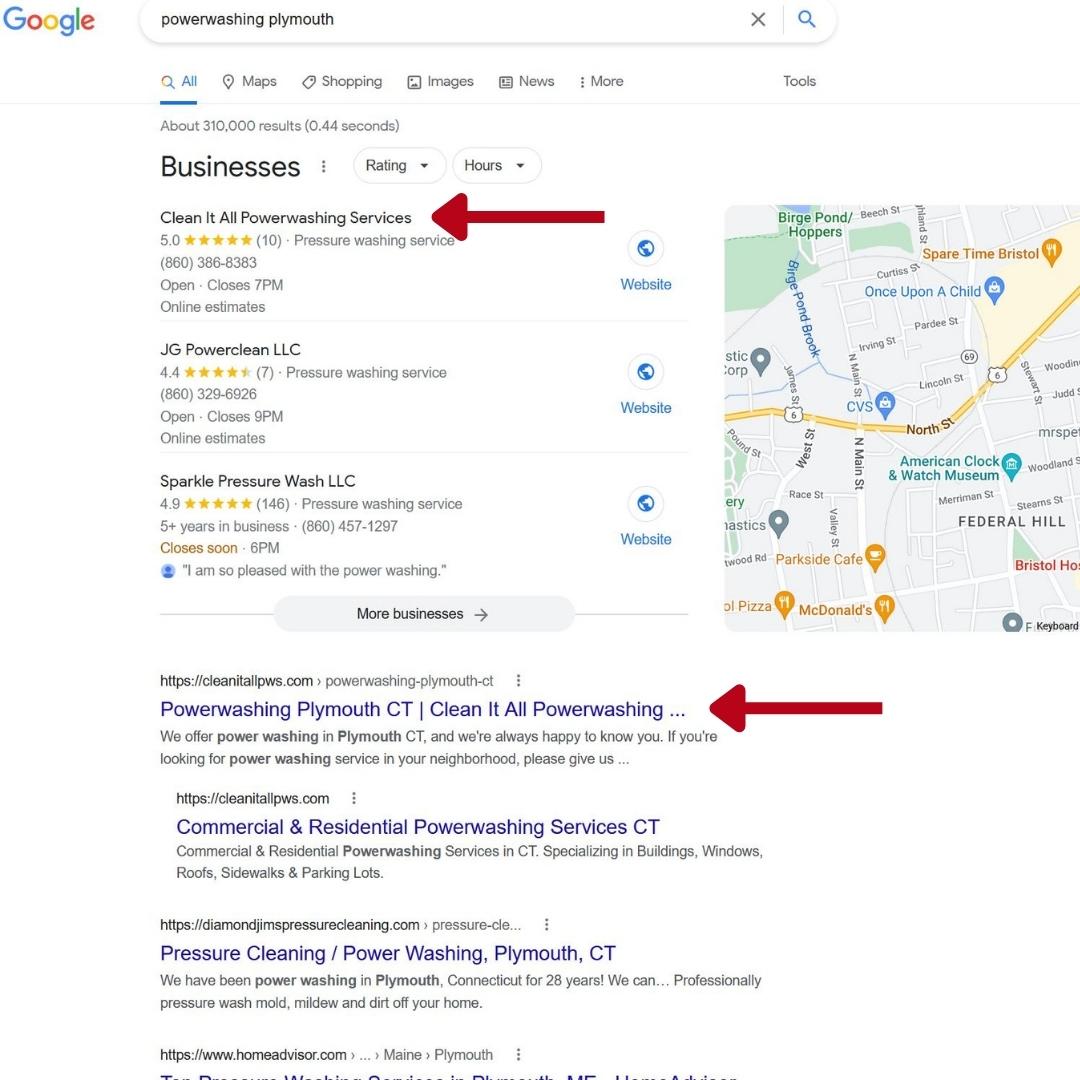 SEO Services Middletown Results