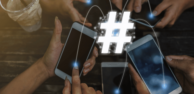 Hashtags in Social Media Marketing