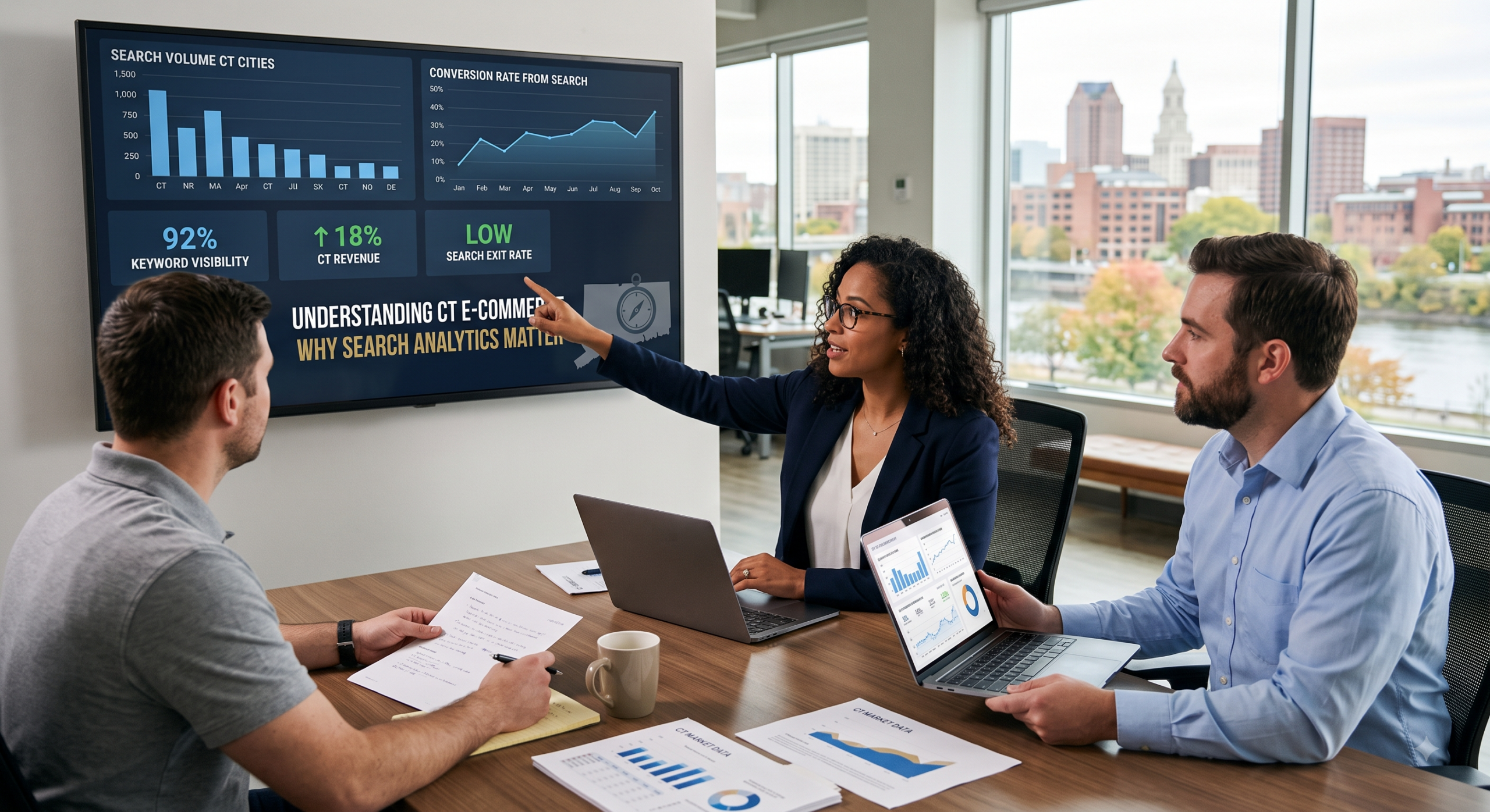 Search Analytics Connecticut E-commerce Stores